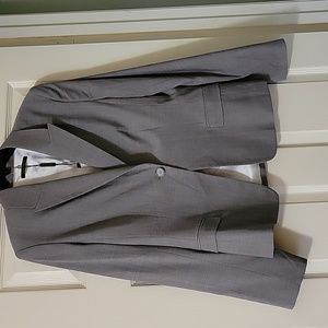 Beautiful grey jacket.  Designer Elie Tahari.